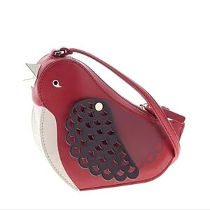 Kate Spade Ooh La La Red Carpet Bird Crossbody